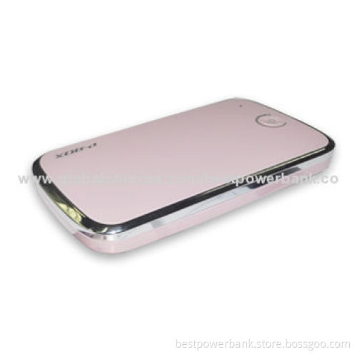 Polymer Battery Single USB 5,200mAh Mobile Phone Power Banks, 5V/1A Output